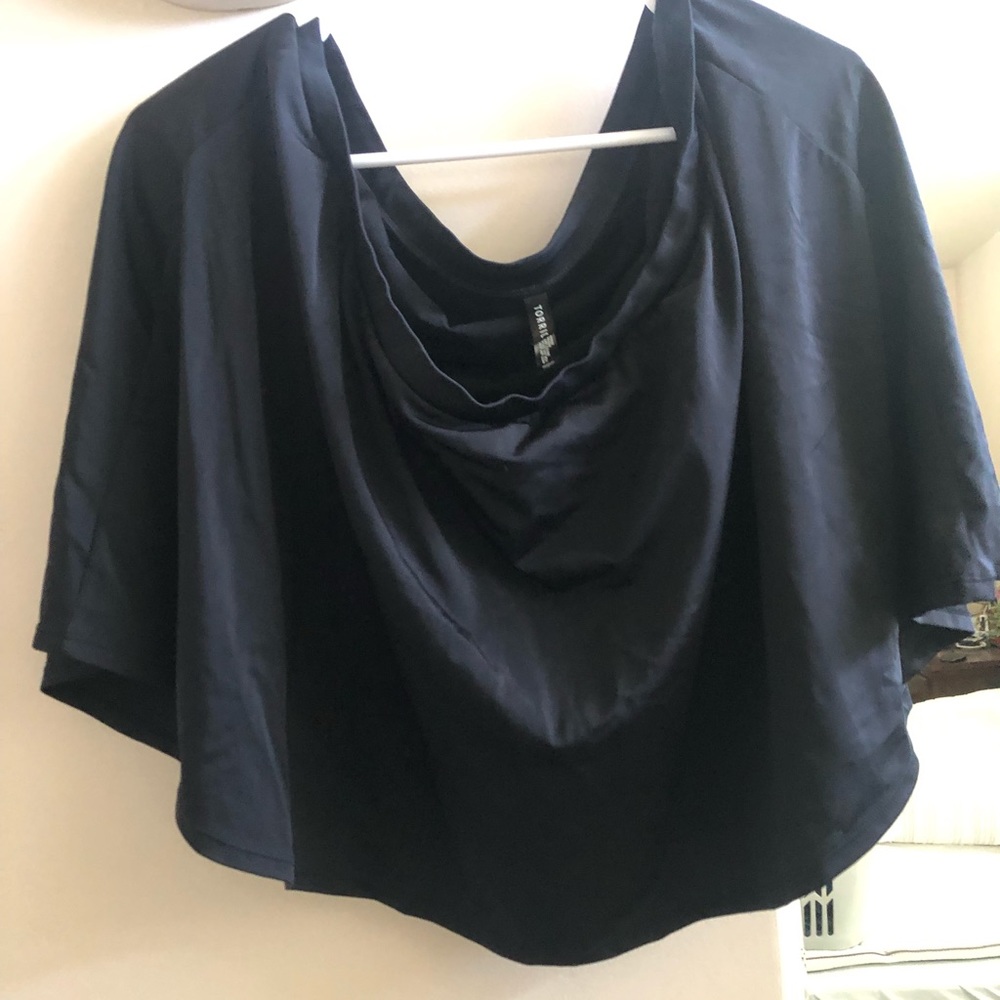 Torrid black swim skirt